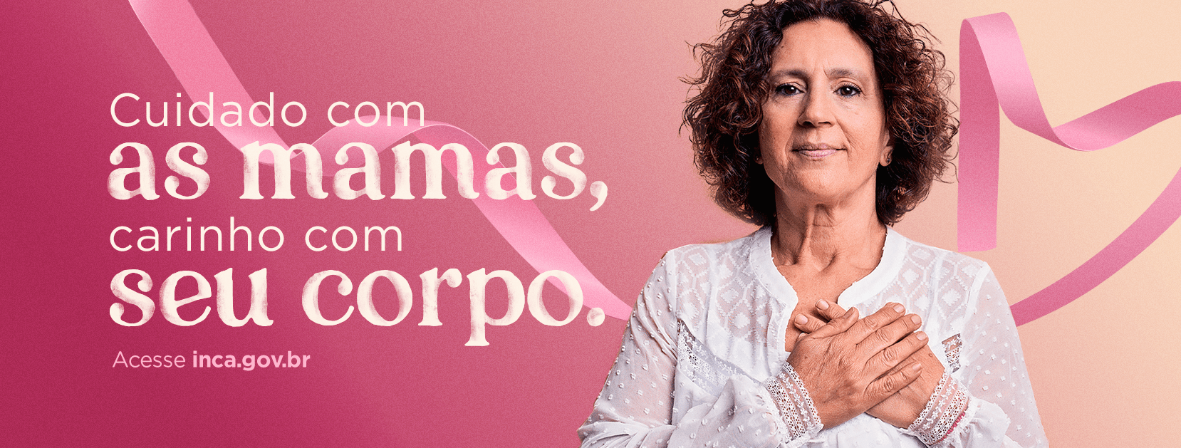 Outubro Rosa 2020 - Cuidado com as mamas, carinho com seu corpo.